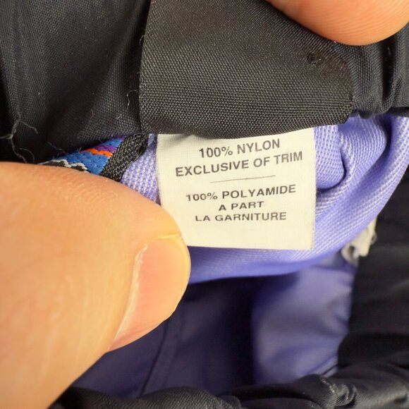 PATAGONIA Vintage 90s Strider Ski / Snowboard Gorpcore Nylon Pants Back sz S - Picture 7 of 11